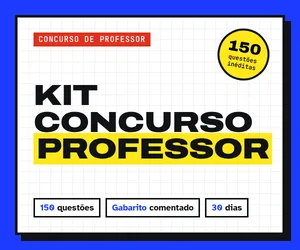 Capa: Kit Concurso Professor